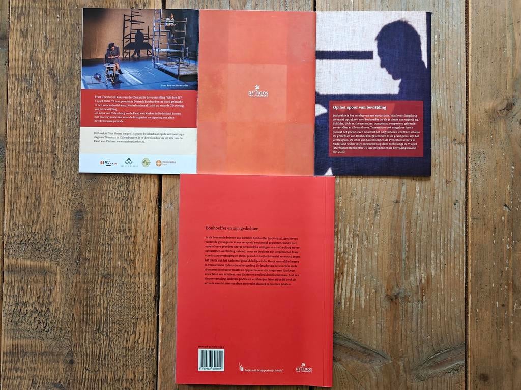 4 items over Bonhoeffer., Boeken, Ophalen of Verzenden, Zo goed als nieuw