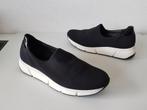 Gabor maat 39 zwarte slip on instappers sneakers bijna nieuw, Verzenden, Zwart, Gabor, Sneakers of Gympen