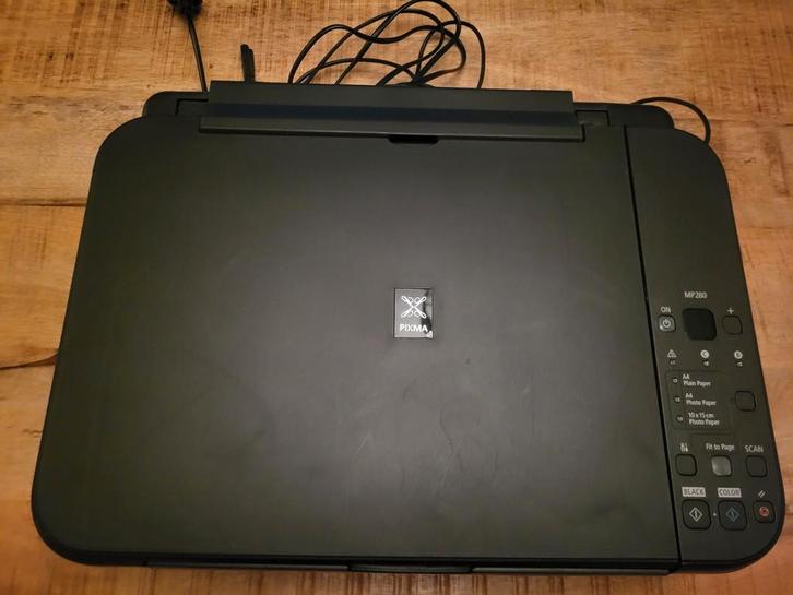 Printen, scannen, kopiëren: Canon Pixma MP280, Computers en Software, Printers, Zo goed als nieuw, Scannen, Ophalen