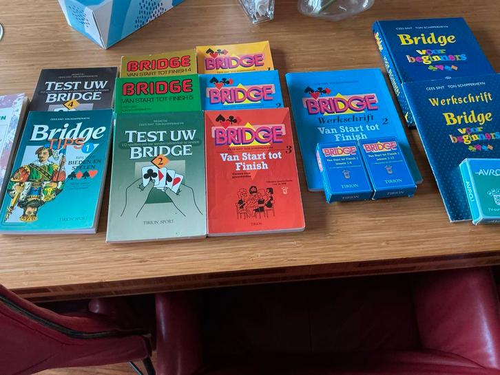 Bridge Spellen Collectie, Boeken, Hobby en Vrije tijd, Zo goed als nieuw, Overige onderwerpen, Geschikt voor kinderen, Ophalen of Verzenden