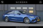 Mercedes-Benz C-Klasse Estate 180 AMG Line | CAMERA | SFEERV, Automaat, 4 cilinders, Met garantie (alle), Blauw