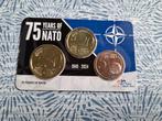 75 jaar NATO /NAVO 2025 coincard, Postzegels en Munten, Ophalen of Verzenden, Koningin Beatrix, Euro's