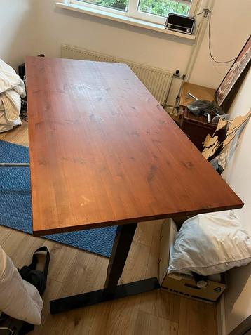 Bureau met ikea onderstel