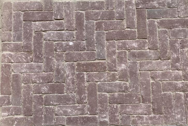 Dikformaat rood getrommeld, Tuin en Terras, Tegels en Klinkers, Nieuw, Klinkers, Overige materialen, 10 m² of meer, Ophalen of Verzenden