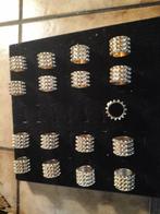 Ring, Sieraden, Tassen en Uiterlijk, Ringen, IJzer of Staal, Nieuw, Ophalen of Verzenden, Kleiner dan 17