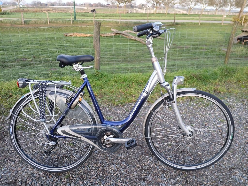 GAZELLE LAUSANNE - NIEUWSTAAT - D 53 CM / 24 VERSNELLINGEN, Fietsen en Brommers, Fietsen | Dames | Damesfietsen, Ophalen, 53 tot 56 cm