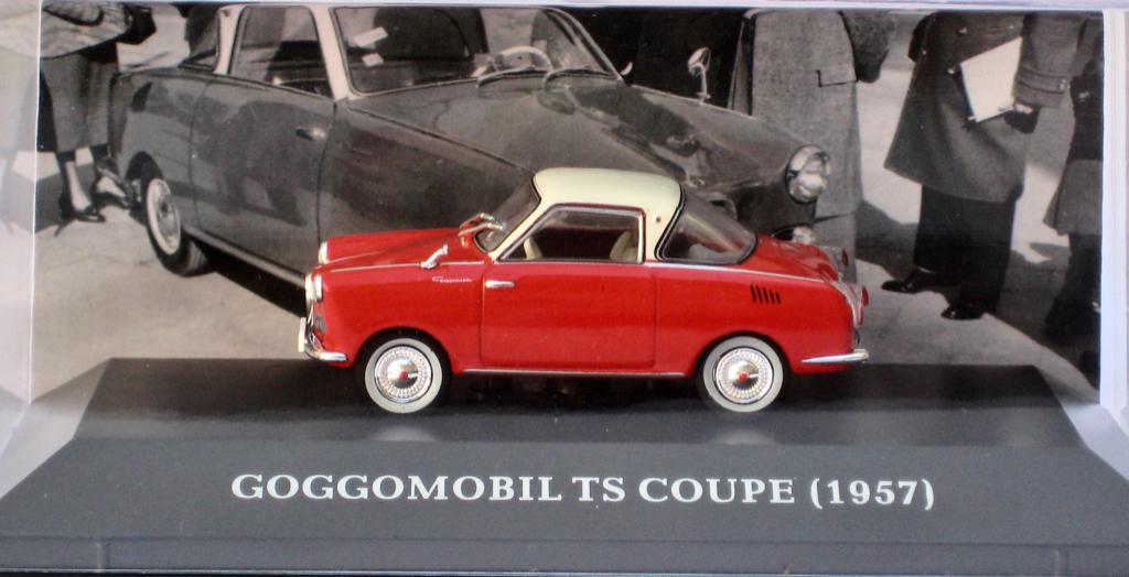Goggomobil TS coupé 1957 Altaya micro cars 1:43, Ophalen of Verzenden, Nieuw, Auto, Overige merken
