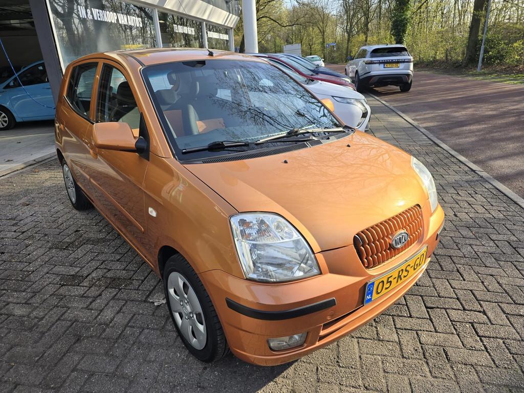 Kia Picanto 1.1 EX | AUTOMAAT | 12MND GARANTIE | AIRCO | NIE, Auto's, Kia, Stof, Gebruikt, Origineel Nederlands, Metallic lak
