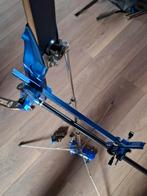 Core recurve boog blauw.  Compleet met opbergtas., Sport en Fitness, Ophalen of Verzenden, Gebruikt, Recurveboog