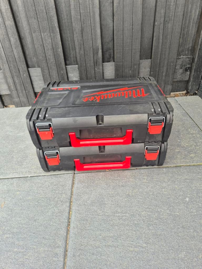 2 x milwaukee boxen, Ophalen of Verzenden