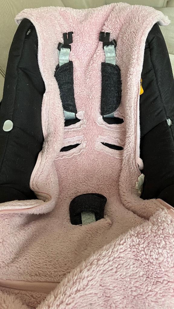 Maxi Cosi Rock met isofix en accessoires, Ophalen, Verstelbare rugleuning, Gebruikt, Isofix