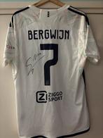 Ajax shirt gesigneerd Bergwijn, Verzamelen, Ophalen of Verzenden, Zo goed als nieuw, Ajax, Shirt