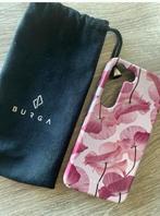 Burga hoesje Samsung S23 - Roze bloemenprint, Ophalen of Verzenden, Zo goed als nieuw, Overige modellen, Hoesje of Tasje
