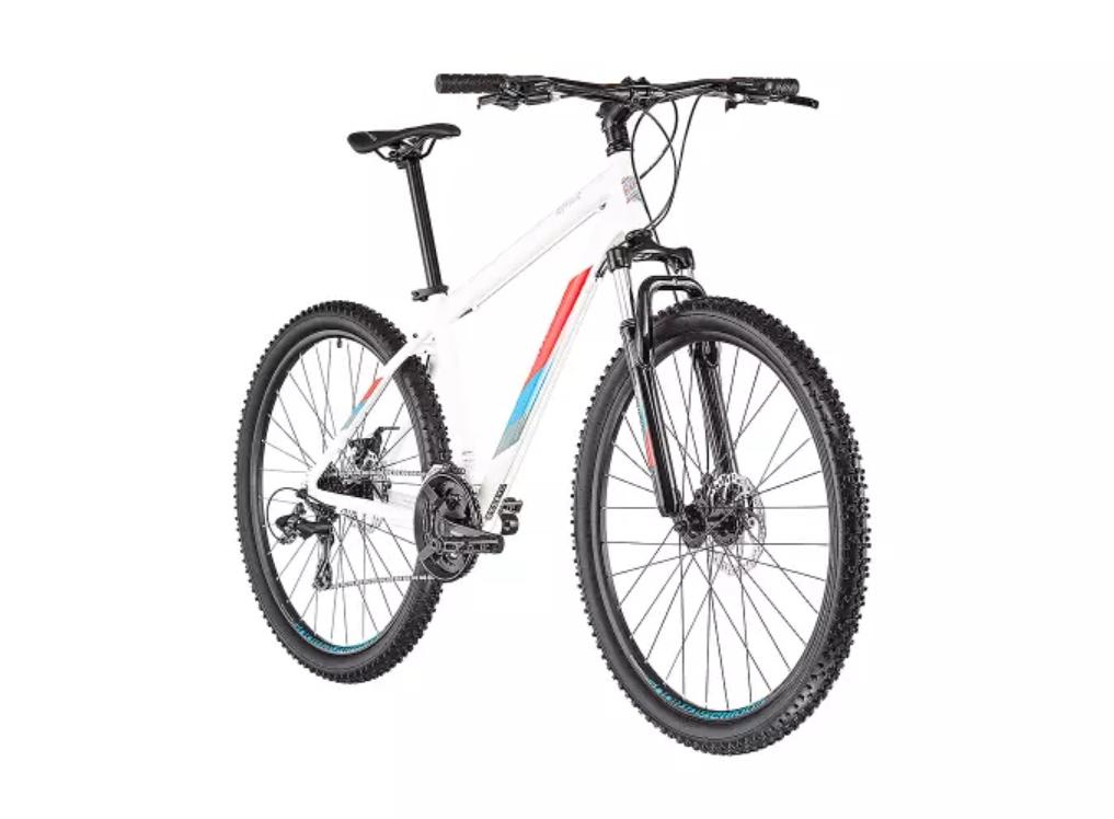 Serious Rockville Schijf 27,5", wit/rood/blauw (Frame 42cm), Versnellingen, Zo goed als nieuw, Serious, Ophalen