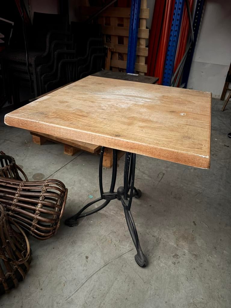 Horecatafels / Bistrotafels – 14 stuks, Ophalen, Gebruikt