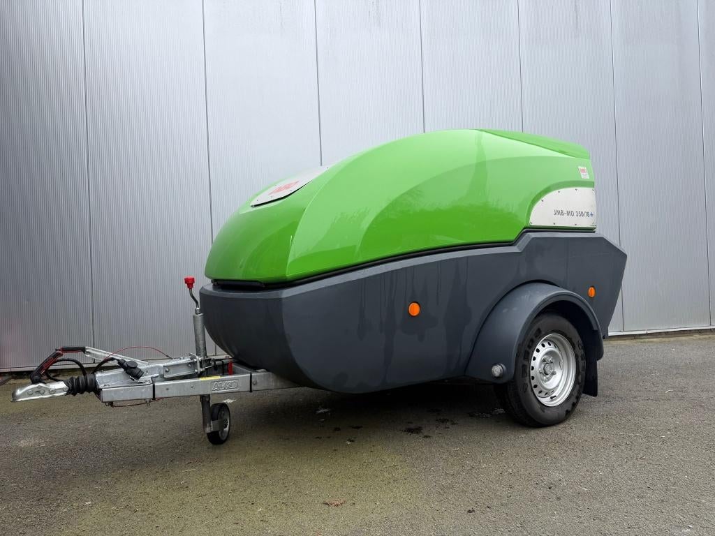 Dibo warwater hogedrukreiniger in trailer 350 bar stoom, Ophalen of Verzenden, Zo goed als nieuw, Overige typen