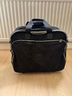 Kipling reistas met uitschuifbare handgreep en wieltje, Ophalen, Gebruikt, 20 tot 30 cm, Zwart