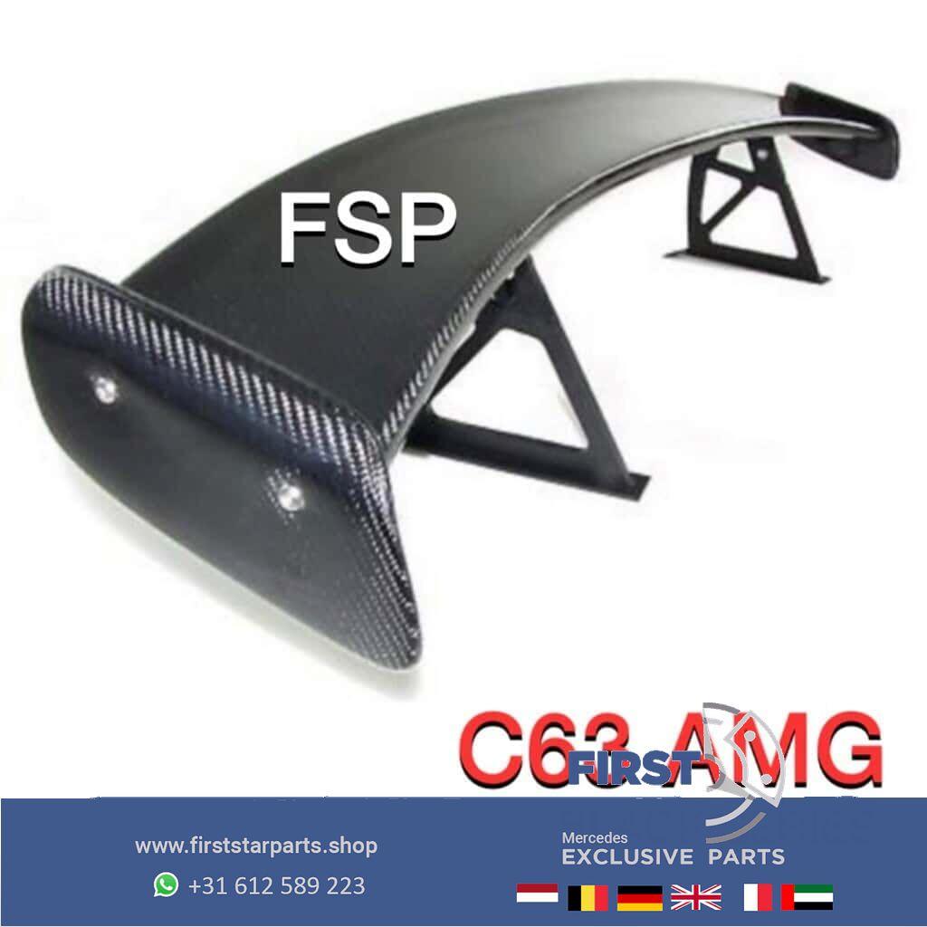 W205 C204 C63 AMG BLACK SERIES VLEUGEL CARBON SPOILER 2007-2, Auto-onderdelen, Gebruikt, Ophalen of Verzenden, Achter, -