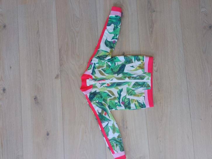 Meisjes zomerjas H&M Michelle Morin print maat 98-104, Kinderen en Baby's, Kinderkleding | Overige, Zo goed als nieuw, Meisje