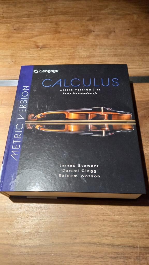 Calculus studieboek, als nieuw, Boeken, Studieboeken en Cursussen, Ophalen of Verzenden, Beta, Zo goed als nieuw, WO