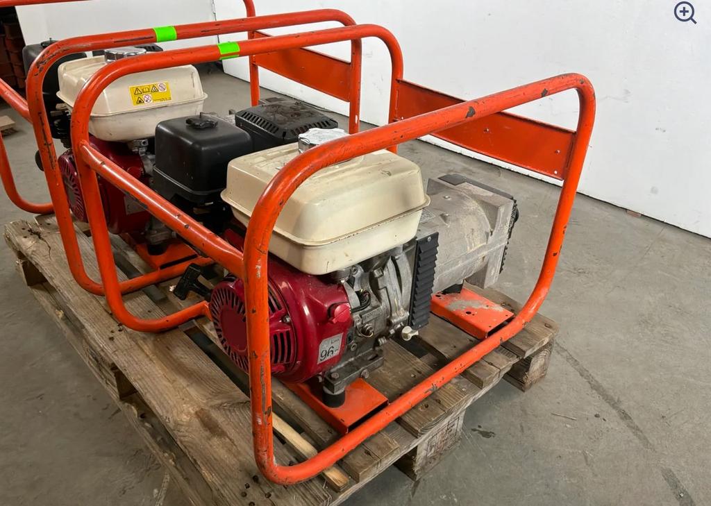 2016 Europower Generators EP4100 Aggregaat benzine 4,2kVA, Ophalen, Zo goed als nieuw, Minder dan 5 kVA, Benzine