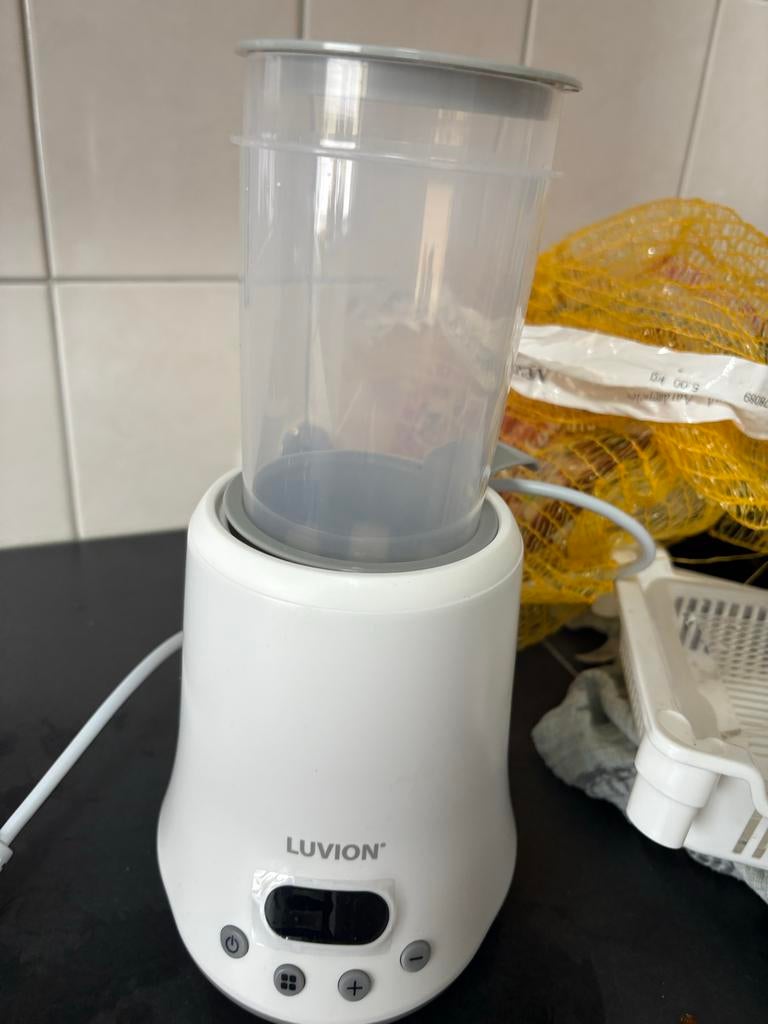 Luvion flessenwarmer, Kinderen en Baby's, Babyvoeding en Toebehoren, Ophalen of Verzenden, Gebruikt, Flessen- of potjesverwarmer