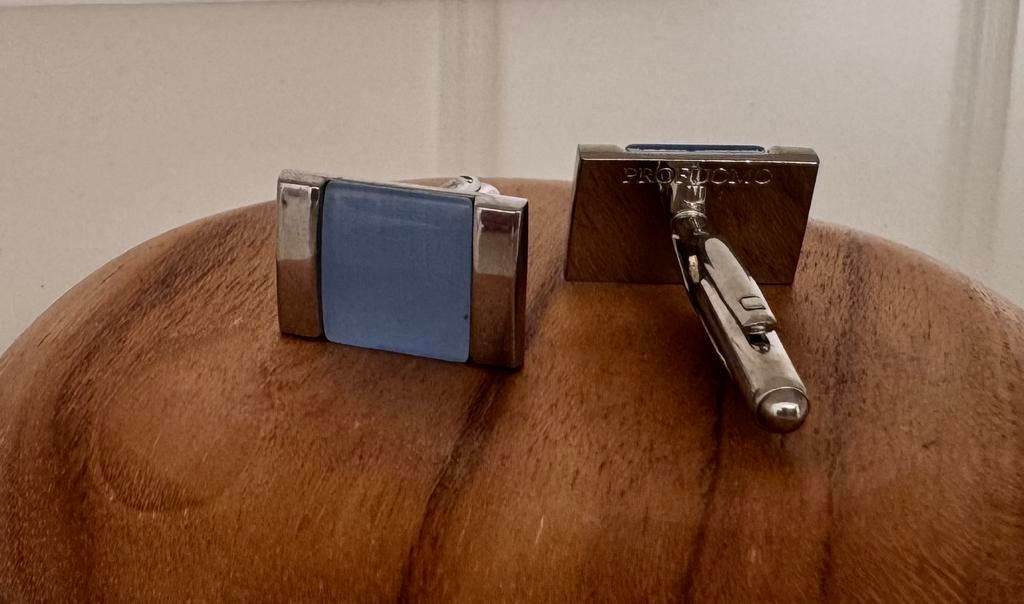 Profuomo manchetknopen, 2 sets., Ophalen of Verzenden, Zo goed als nieuw, Overige materialen