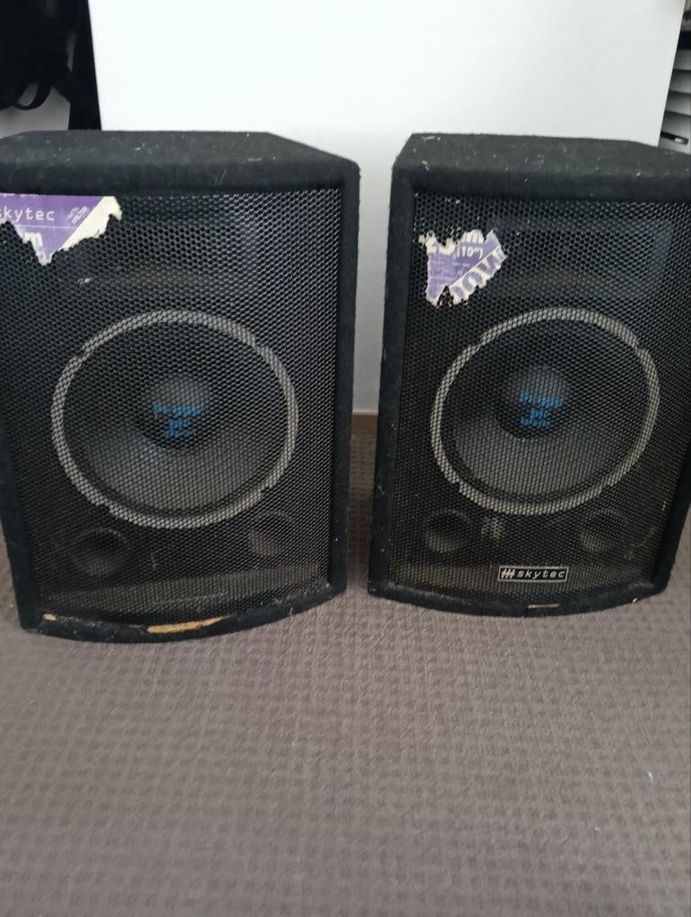 Skytec speakers - Gebruikt, Gebruikt, 120 watt of meer, Front, Rear of Stereo speakers, Ophalen