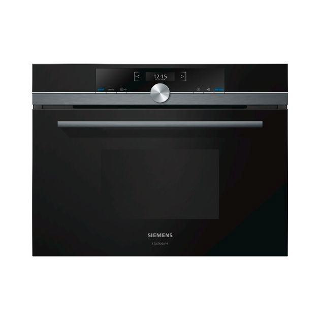 Siemens inbouw stoomoven CD834GBB1/68 iQ700 bijna nieuw, Witgoed en Apparatuur, Ovens, Zo goed als nieuw, Inbouw, Oven met grill
