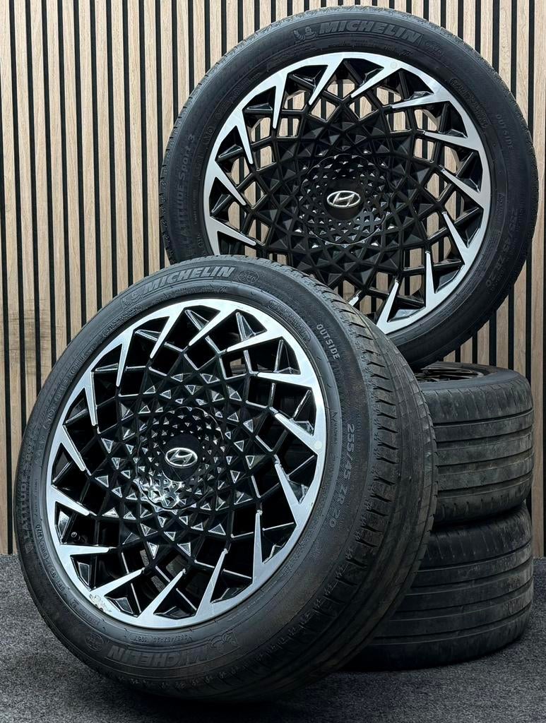 Originele 20 inch Hyundai Ioniq 5 5x114.3 Michelin ZOMER!, Ophalen, 255 mm, ., Banden en Velgen