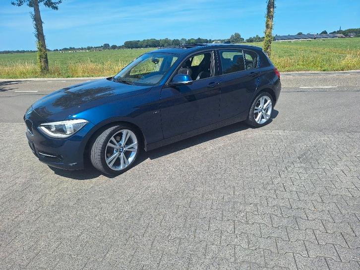 BMW 1-Serie 116I 100KW 5DR 2014 Blauw, Auto's, BMW, Bedrijf, 1-Serie, ABS, Airbags, Airconditioning, Bluetooth, Boordcomputer