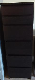 Ikea malm kast met spiegel, Ophalen, 5 laden of meer, 50 tot 100 cm, Zo goed als nieuw