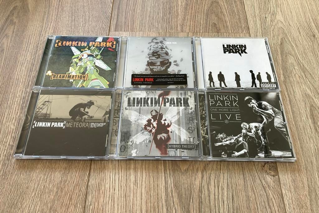 6x CD van Linkin Park, titels in omschrijving, Ophalen of Verzenden, Gebruikt