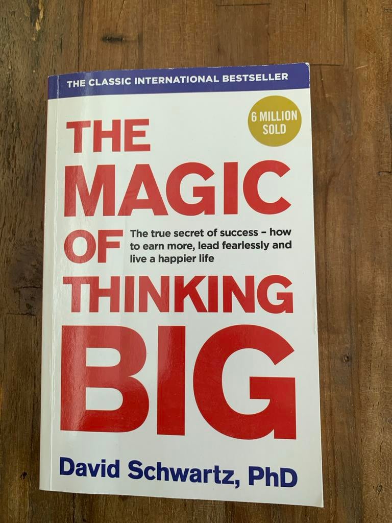 The Magic of Thinking Big - David Schwartz, Ophalen of Verzenden, Nieuw