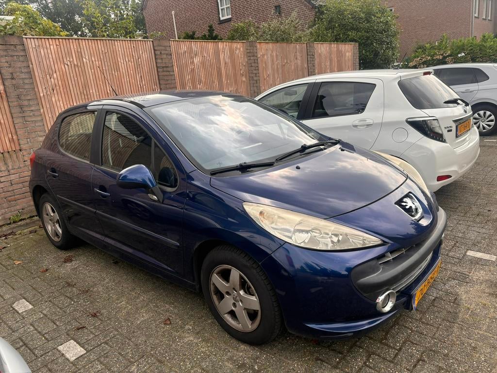 Peugeot 207 1.4 VTI 16V 5DRS 2008 Blauw, Voorwielaandrijving, Zwart, Handgeschakeld, Metallic lak