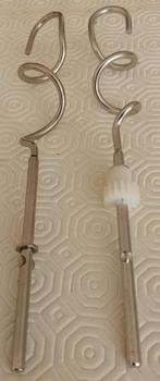 Te Koop: Twee mixer gardes, nieuw.   Totale lengte: 22 cm., Ophalen of Verzenden, Nieuw