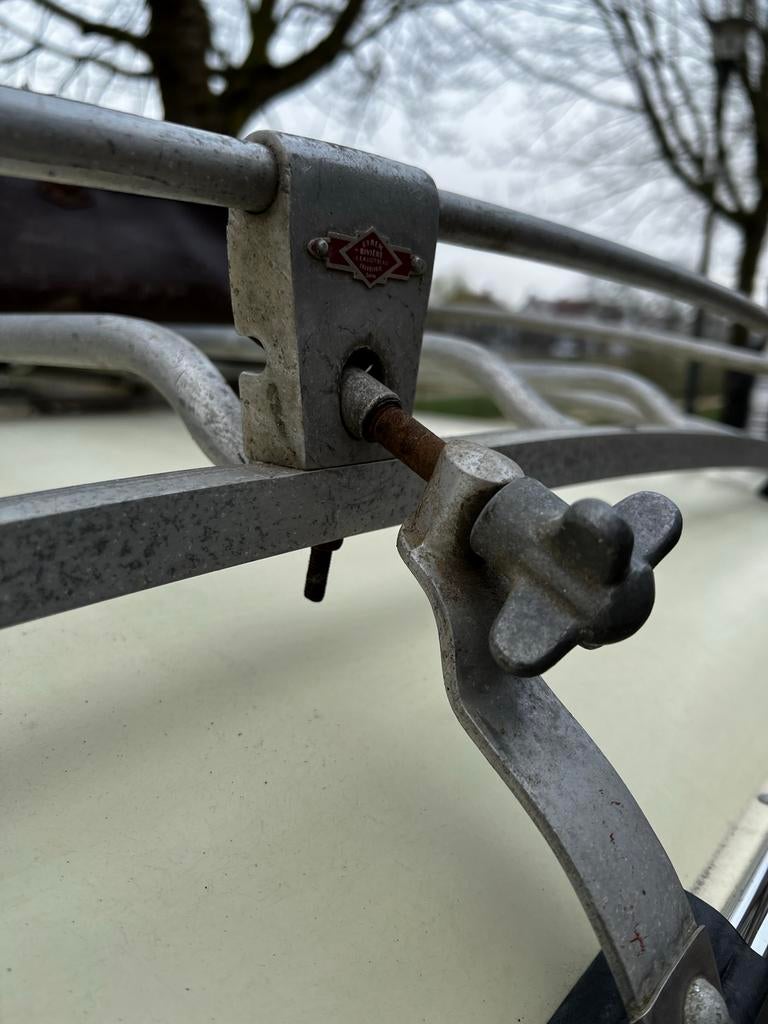 Vintage imperiaal voor klassieke auto - Authentiek accessoir, Auto diversen, Dakdragers, Ophalen, Gebruikt