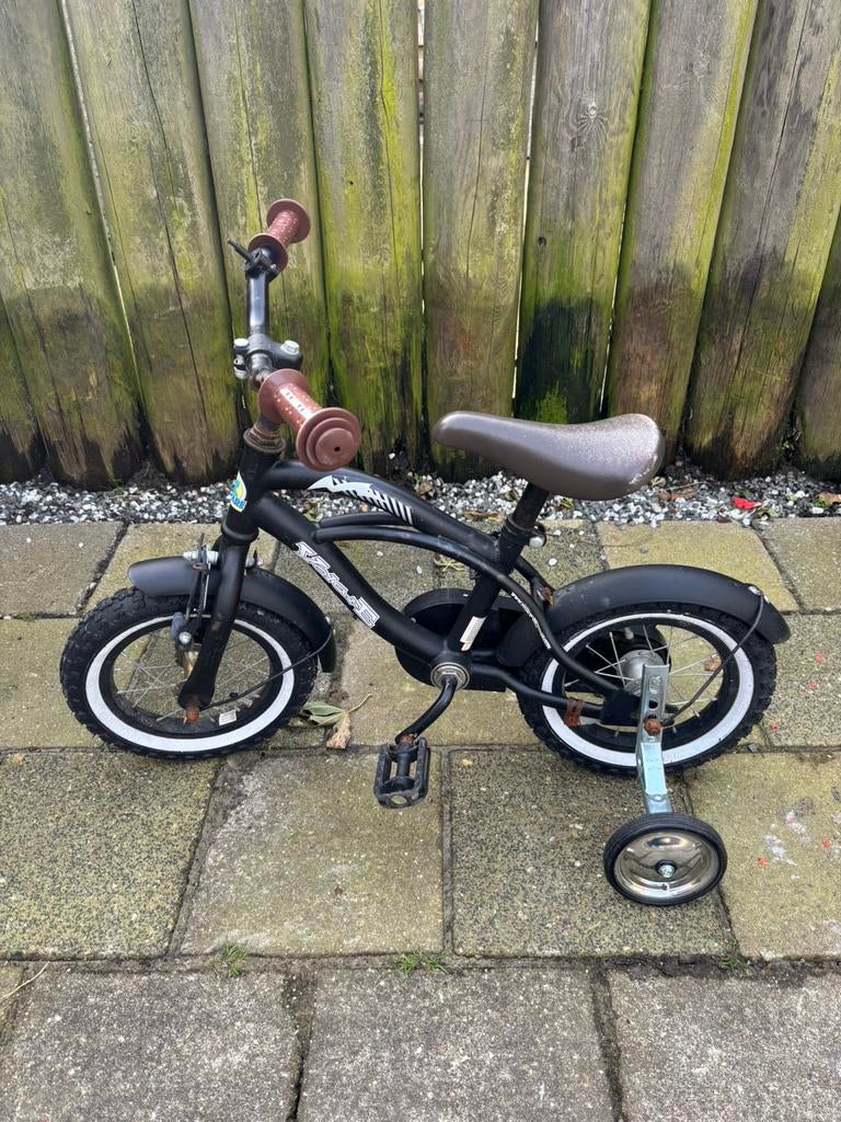 Kinderfiets 12 inch, Fietsen en Brommers, Fietsen | Kinderfietsjes, Ophalen, Gebruikt, Minder dan 16 inch, Zijwieltjes