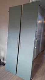 IKEA REINSVOLL deuren voor PAX-kast (2 stuks), Ophalen, Gebruikt, Minder dan 80 cm, 215 cm of meer
