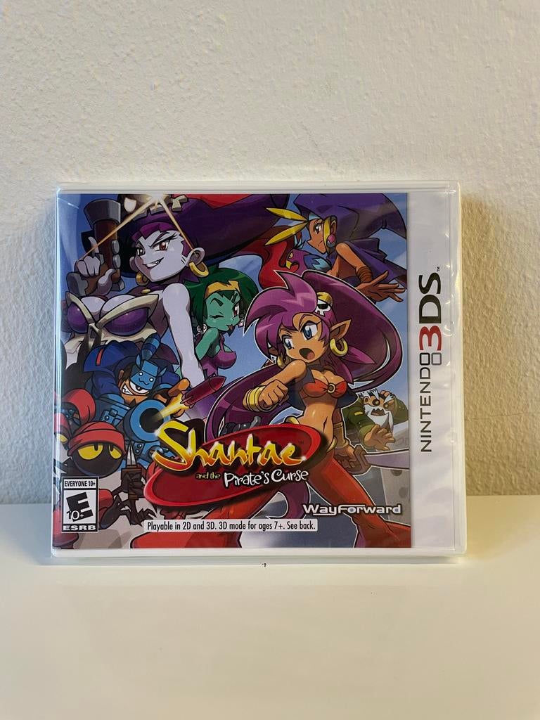 Shantae and the Pirate's Curse Nintendo 3DS - Sealed, Avontuur en Actie, Gebruikt, 1 speler, Ophalen of Verzenden