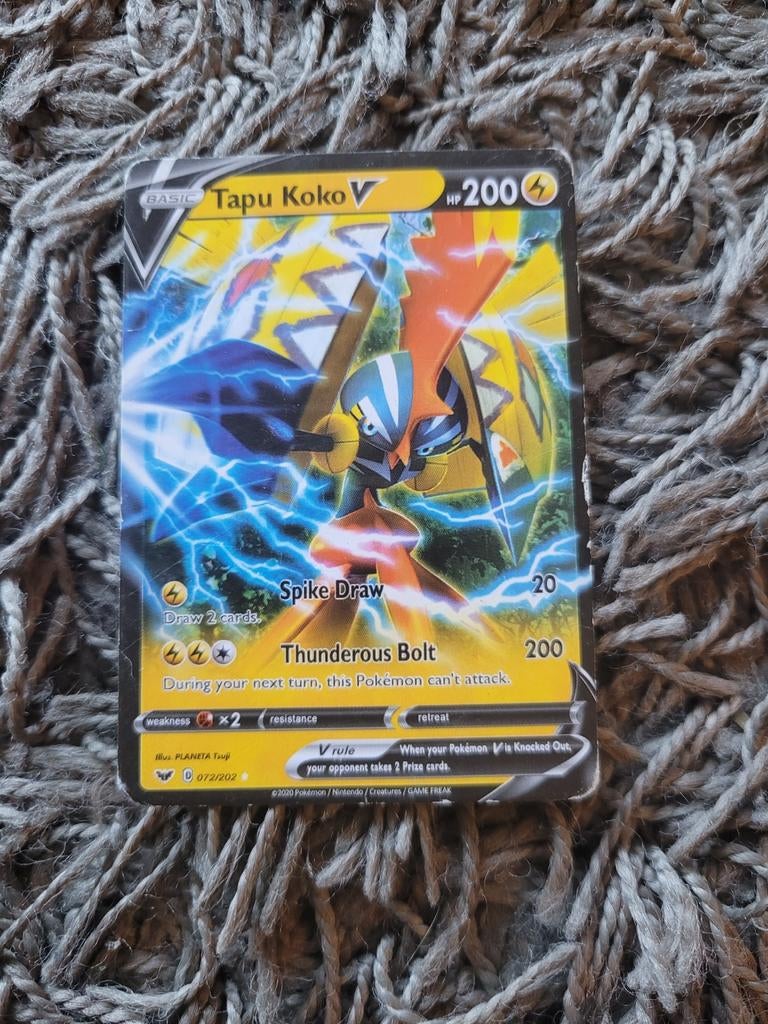 Tapu koko V pokemonkaart, Ophalen of Verzenden