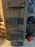 Metale woonkamer kast, Antiek en Kunst, Antiek | Meubels | Kasten, Ophalen of Verzenden