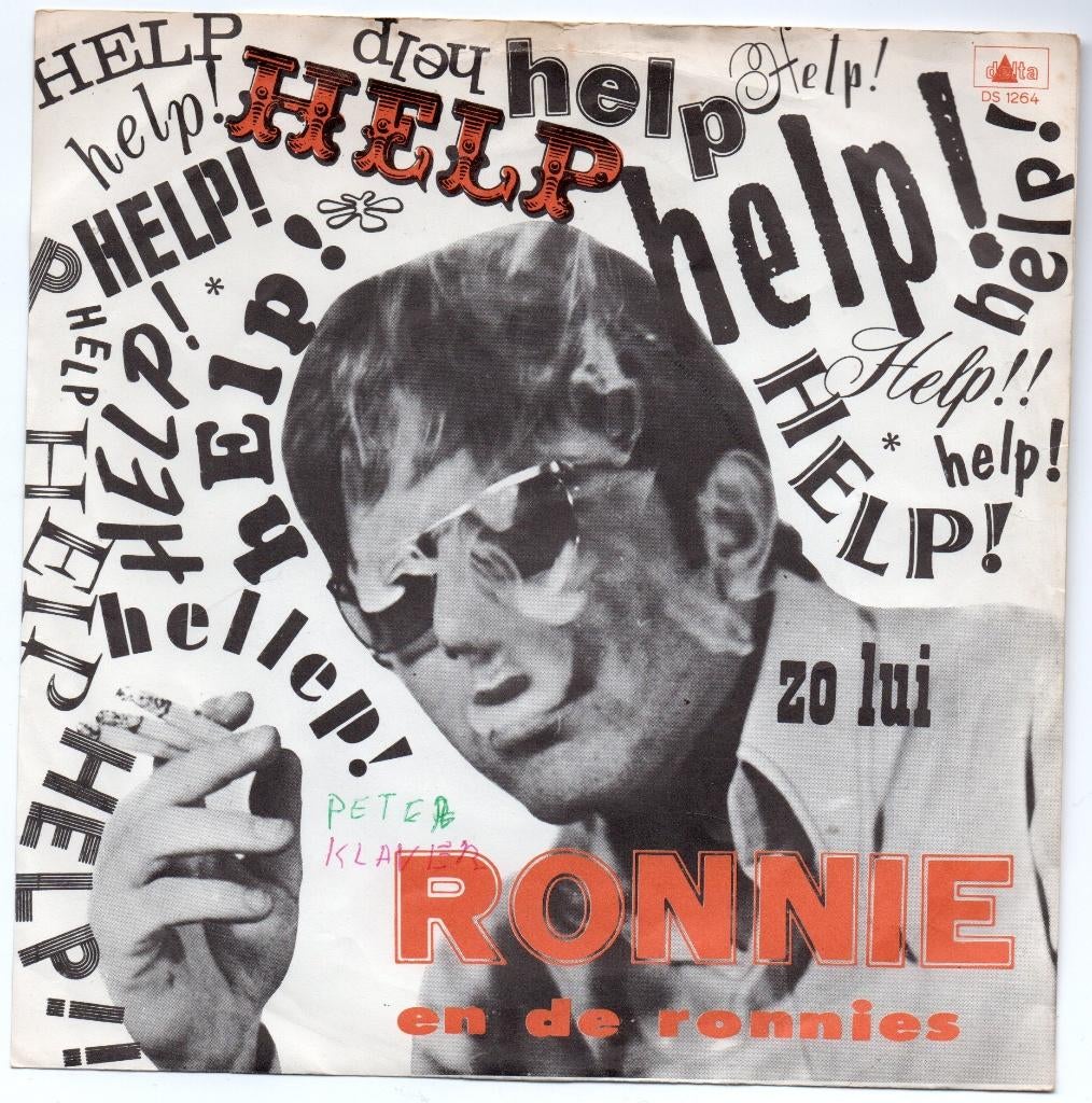Ronnie en de Ronnies - Help!, Cd's en Dvd's, Gebruikt, 7 inch, Single, Ophalen of Verzenden