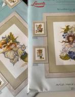 BORDUURPAKKETTEN LANARTE ACORN- EN BLUEBERRY GIRL, Hobby en Vrije tijd, Borduren en Borduurmachines, Verzenden, Nieuw, Handborduren