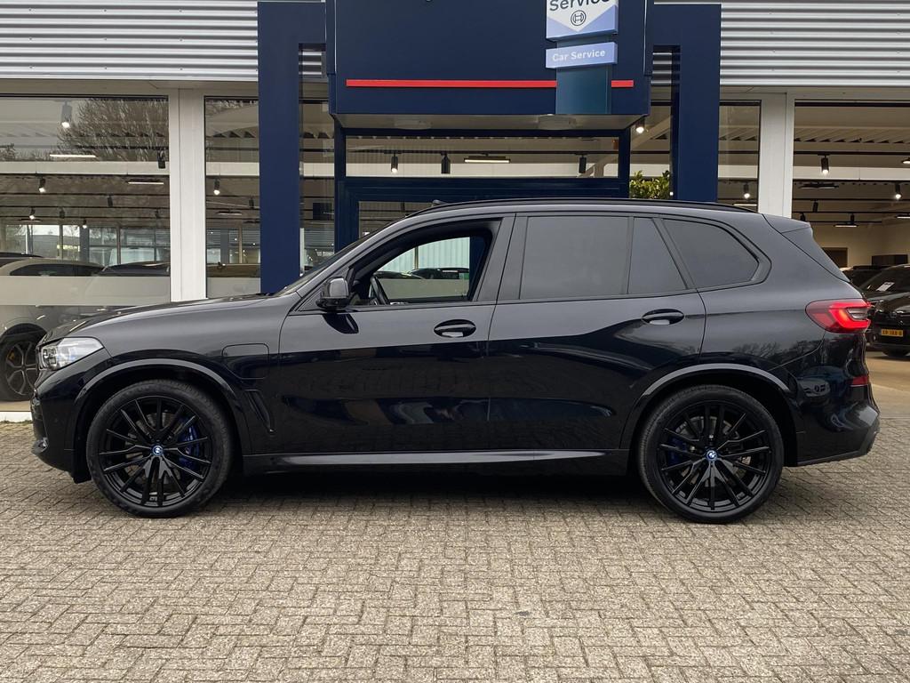 BMW X5 xDrive45e High Executive / Automaat / NL-Auto / 1e-Ei, Auto's, Gebruikt, 394 pk, Zwart, Vierwielaandrijving