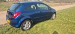 Opel Corsa 2007 Blauw met nieuwe APK, Auto's, Voorwielaandrijving, Stoelverwarming, 4 cilinders, Blauw