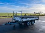 Tandemas plateau aanhanger dubbelas tandemas 2000kg, Ophalen