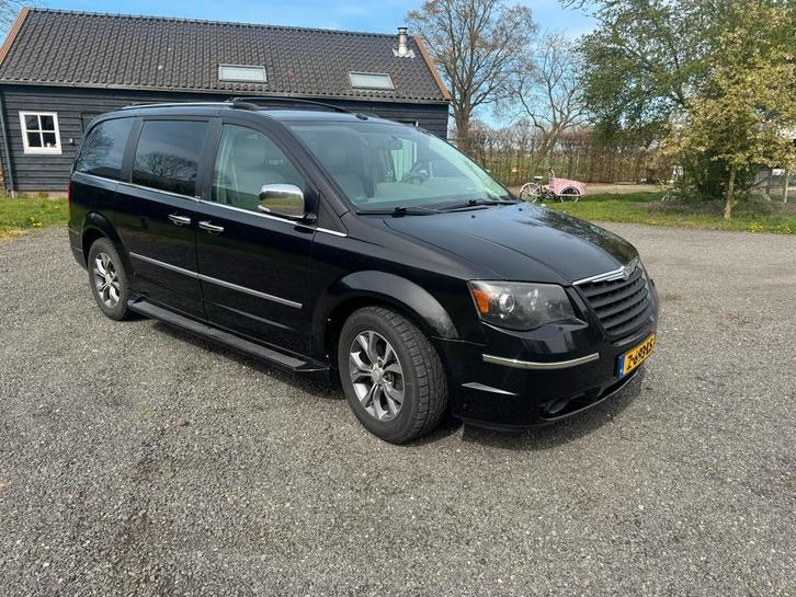 Chrysler 2008 Zwart, Auto's, Chrysler, Bedrijf, Voyager, Benzine, MPV, Geïmporteerd, Zwart, Ophalen
