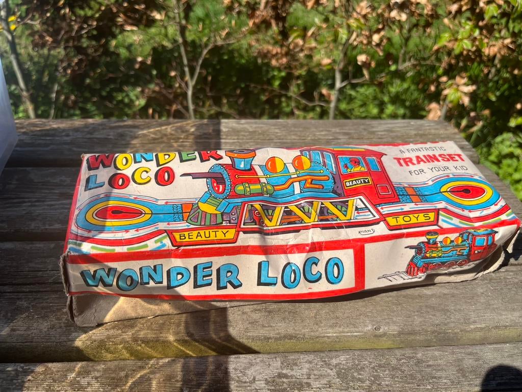 Blikken trein, Verzamelen, Blikken, Ophalen of Verzenden, Zo goed als nieuw, Overige