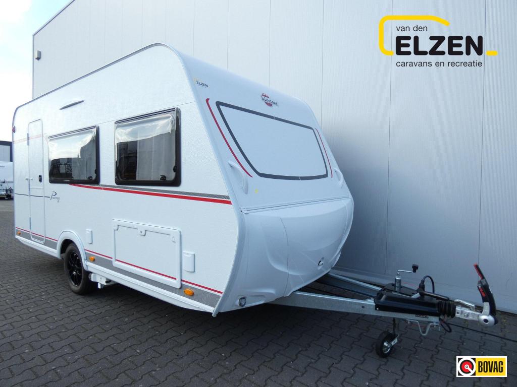 Bürstner Premio Life 425 TS Mover, voortent, Caravans en Kamperen, Schokbreker, Bedrijf, Treinzit, Bürstner